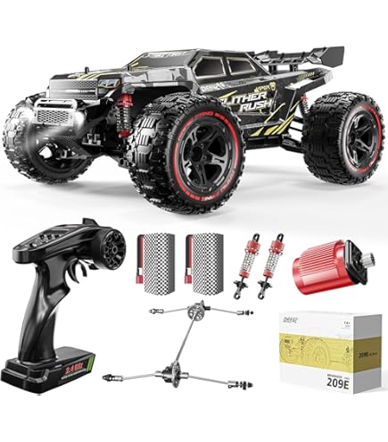 Amazon.com: DEERC Fast Brushless RC Car for Adults, 1/14 4WD Off